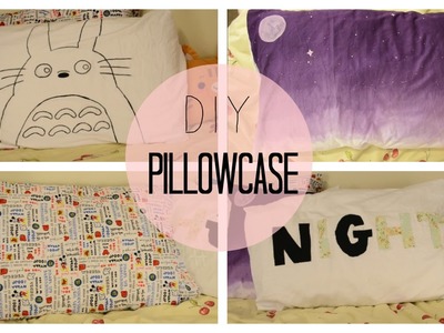 ✂ DIY Custom Pillow Cases
