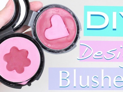 DIY Design Blushes!  ♡ Heart & Flower ❀