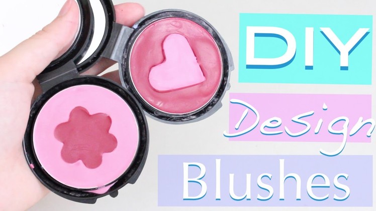 DIY Design Blushes!  ♡ Heart & Flower ❀
