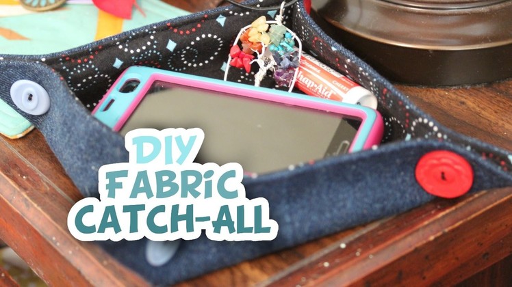 DIY Fabric Catch-All Bowl - Whitney Sews