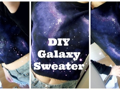 DIY Galaxy Sweater