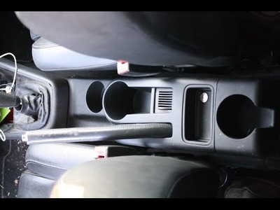 DIY how to remove center console on mk4 volkswagen
