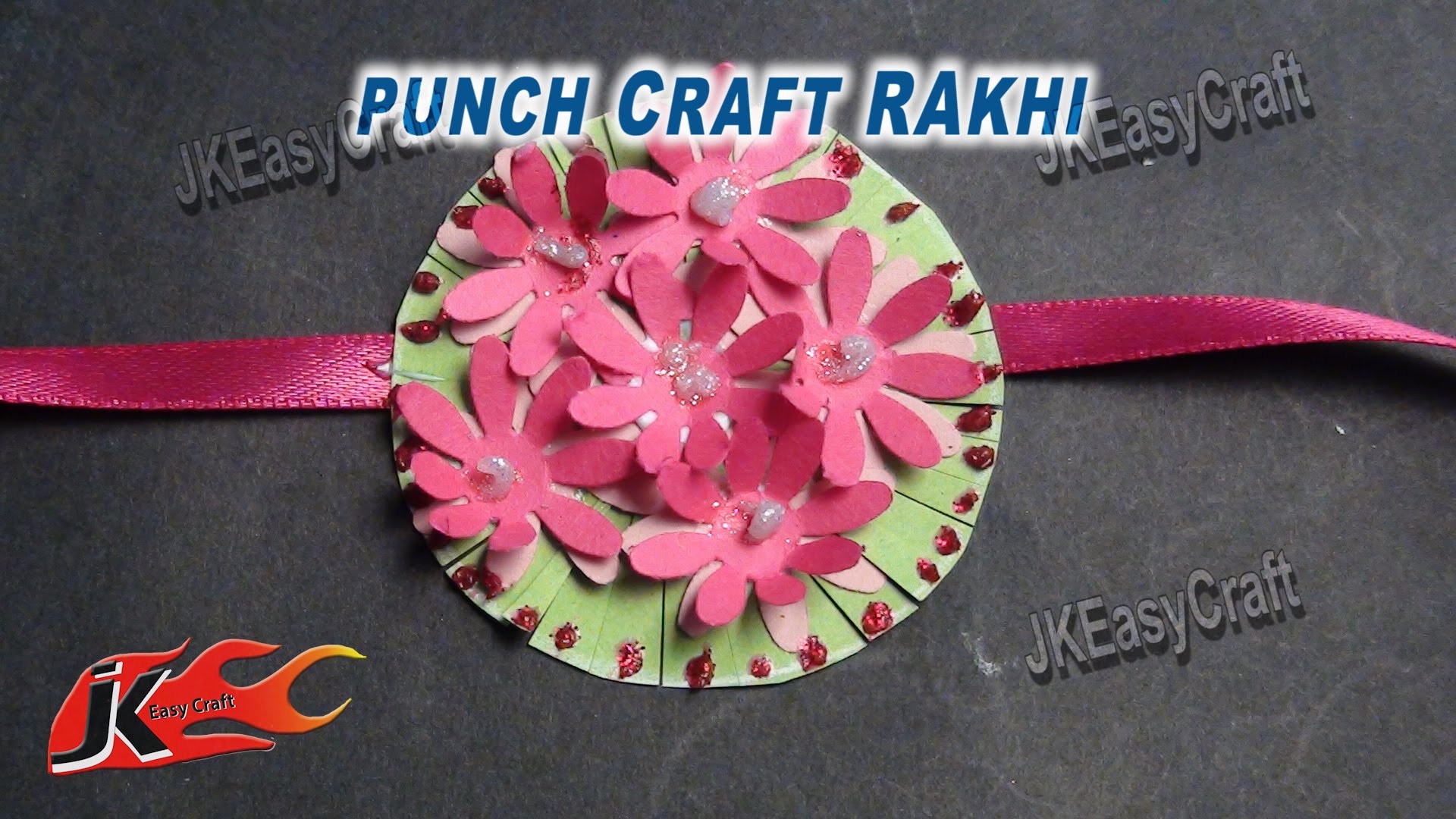 DIY Paper Rakhi For Raksha Bandhan, How To Make |JK Easy Craft For Kids 029