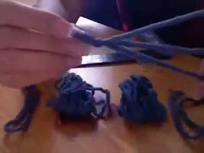 Diy: pompons sock hold ups tutorial (clearer version)