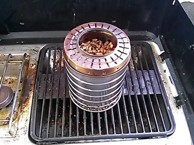 DIY Stainless Steel Wood Gas Stove for less then $20!