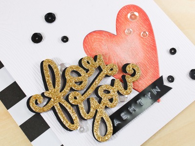 For You Card - Dolled Up Die Cuts