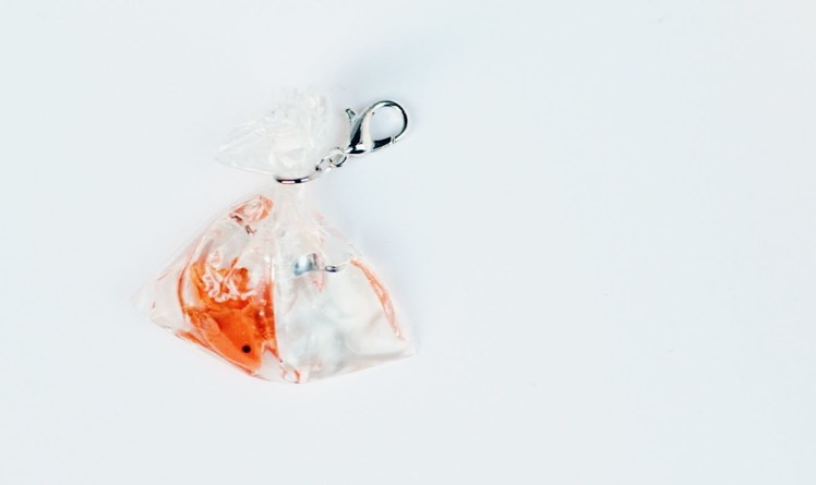 Goldfish Bag Polymer Clay Resin Tutorial