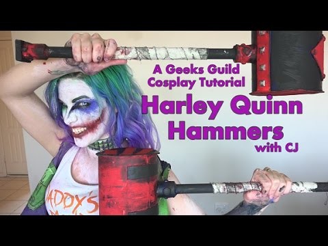 HARLEY QUINN.LUCY QUINN HAMMERS - Cheap, easy, DIY tutorials!