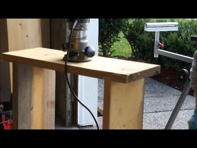 How to build a homemade router table (Part 2)