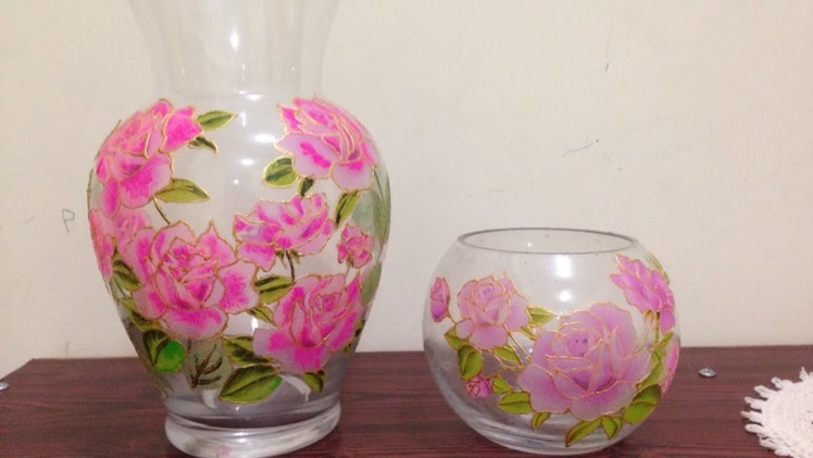 How To Create a Pretty Floral Decorated Vase - DIY Home Tutorial - Guidecentral