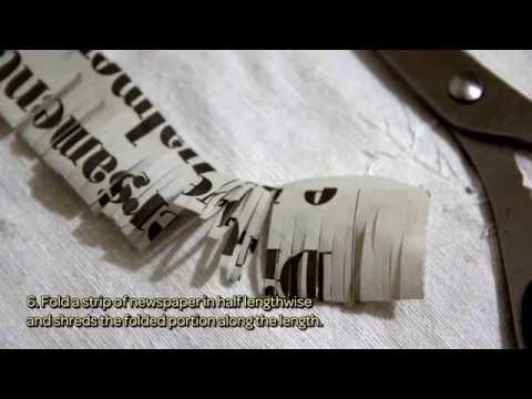 How To Creatively Wrap Using Newspaper - DIY Crafts Tutorial - Guidecentral