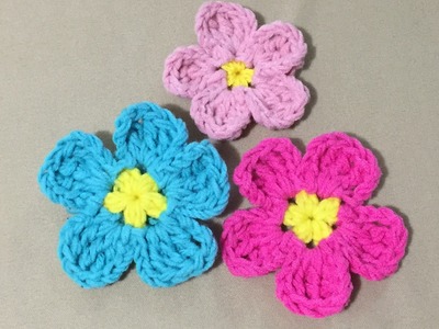 How To Crochet A Simple Flower