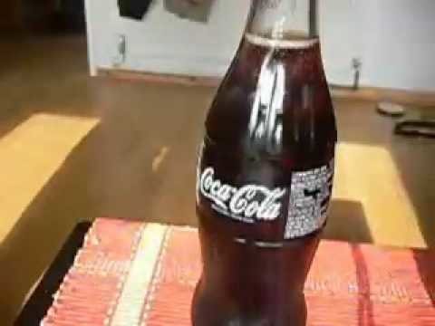 How to freeze coke in 2 seconds, attempt 1