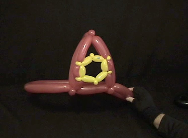 How to make a Balloon Firefighter Hat  by Stretch the Balloon Dude