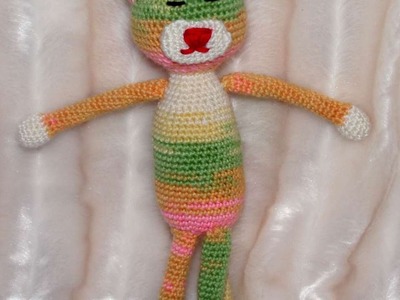 How To Make A Cute Crochet Amineko Cat - DIY Crafts Tutorial - Guidecentral