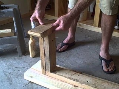 How to Make a Wood Bench