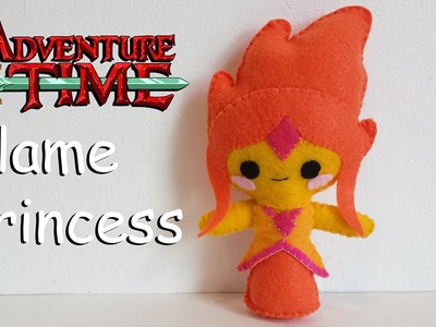 How to Make an Adventure Time Flame Princess plushie tutorial