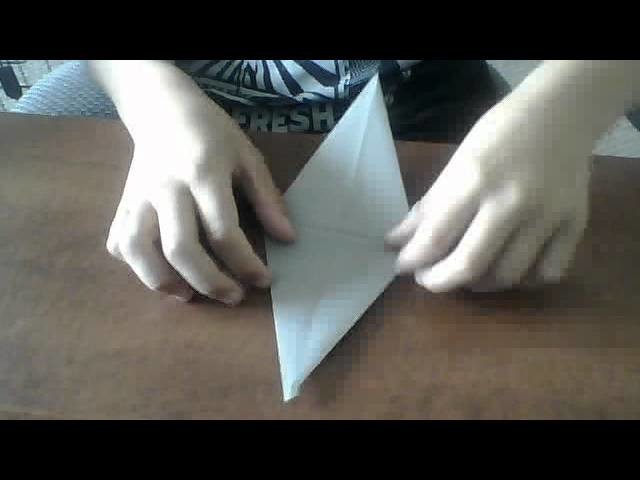 How to make an origami gulper eel