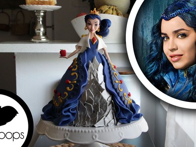 How to make Disneys Descendants: Evie Doll Cake
