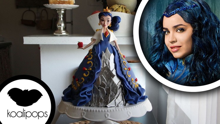 How to make Disneys Descendants: Evie Doll Cake