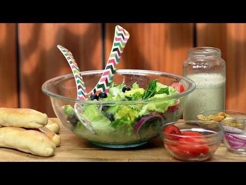 How to Make Olive Garden's Breadsticks and Salad | Get the Dish