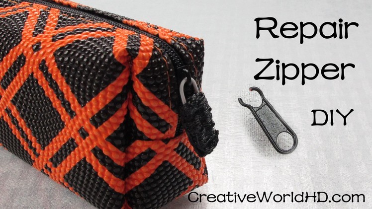 How to Repair Zipper - 3D Printing Pen.3Doodler DIY Tutorial by Creative World
