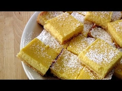 Lemon Bars - Recipe by Laura Vitale - Laura in the Kitchen Episode 136