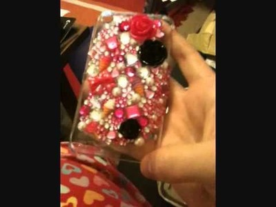 Making A LuxAddiction. Bling Phone Case.