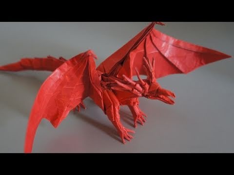 Origami Giveaway #4 - Ancient Dragon (Satoshi Kamiya)