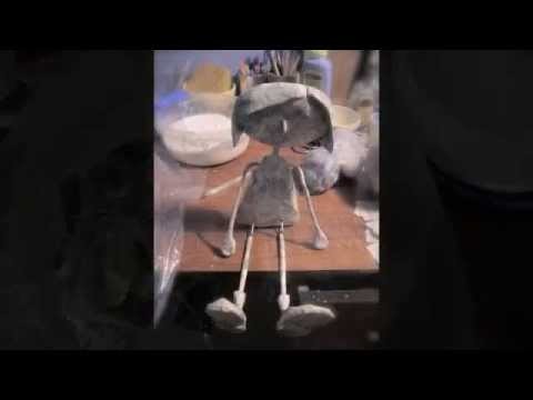 Papier-mache doll 'Mercé'