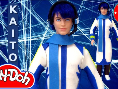 Play Doh KAITO Vocaloid Inspired Costume Play-Doh Craft N Toys