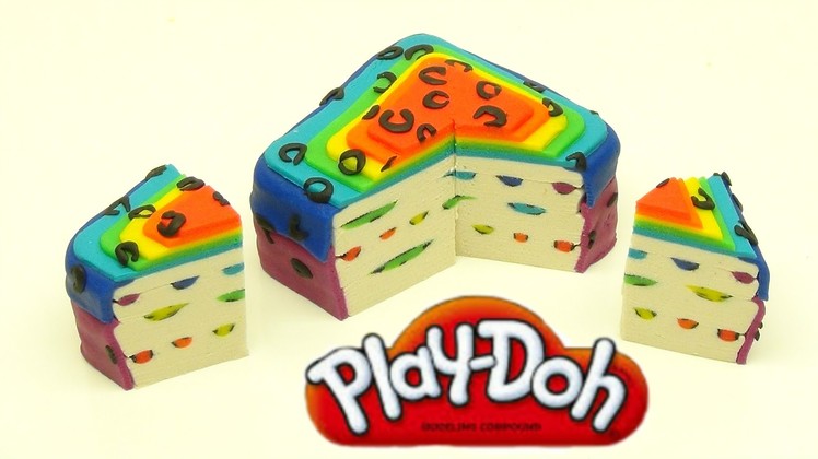 Playdoh Rainbow Leopard Cake. How to make a Rainbow Leopard Cake