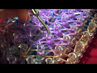 Rainbow Loom Band abstracto Bracelet Tutorial. How To