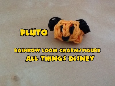 Rainbow Loom Pluto Charm.Figure