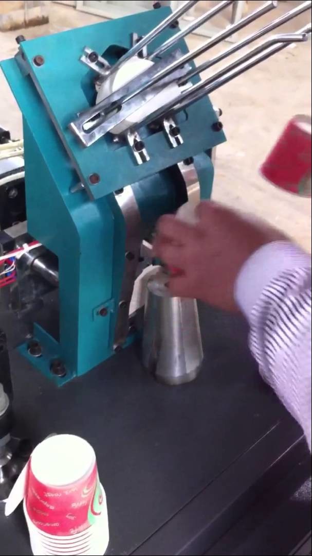 Semi Auto Paper cup handle Making Machine