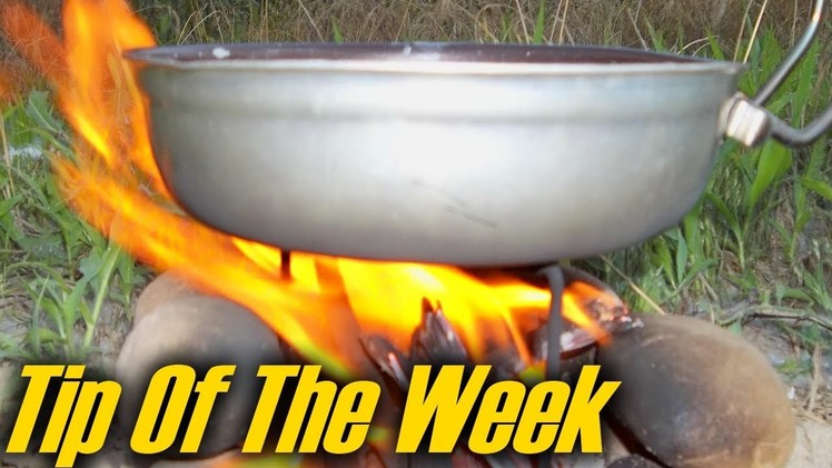 Tent Stake Stove & Campfire Grill - "Tip Of The Week" (E22)