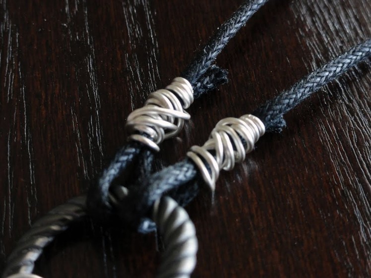 Wire Wrap Cord Tutorial