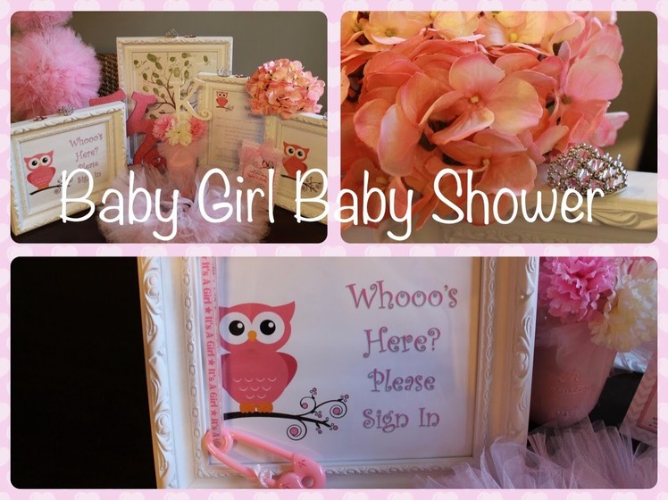 ♕Baby Girl Baby Shower Ideas