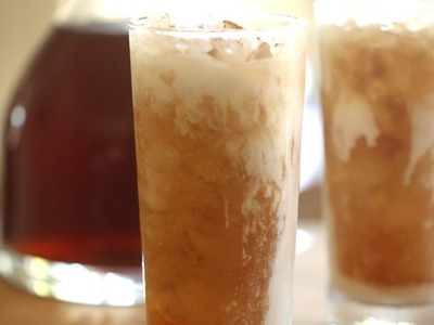 Coconut Chai Iced Tea Recipe ||  KIN EATS