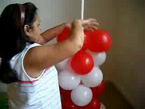 Coluna de baloes(balloon column)