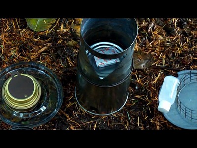 DIY 4 in 1 Backpacking Wood Gas, Wood, Esbit and Alcohol Stove(s)