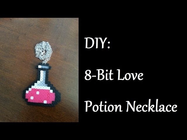 DIY: 8-Bit Love Potion Necklace