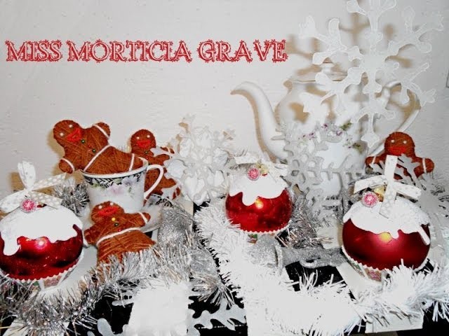 Diy Christmas Ornaments ( Cupcake, Gingerbread man, Snowflake)