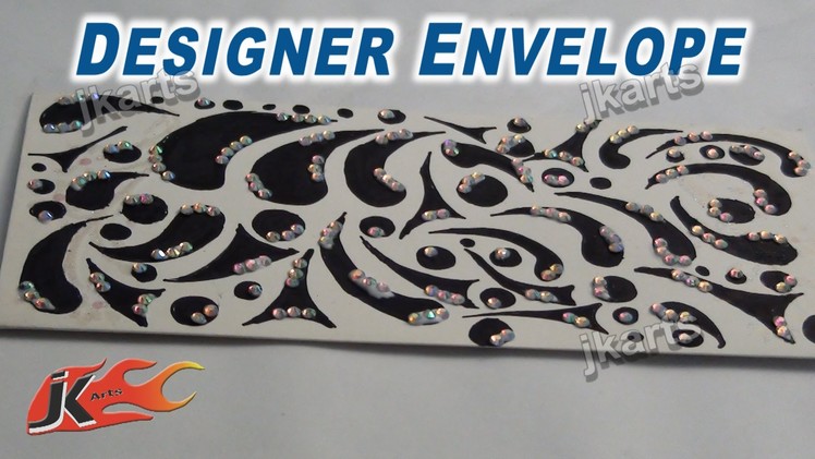 DIY Designer  Envelope for Wedding JK Arts 243