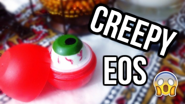 DIY Eyeball EOS ♥ Perfect for Halloween!