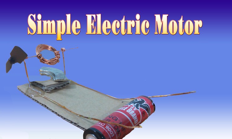 [DIY] How To Make Simple electric motor