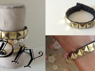 DIY Studded Bracelet