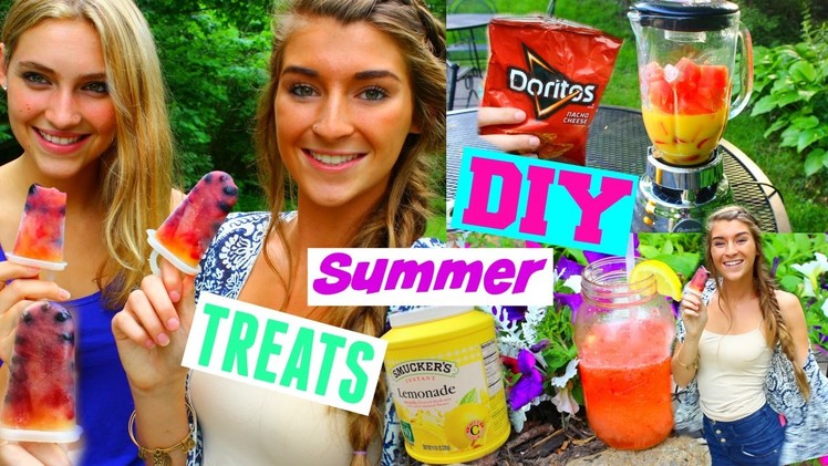DIY Summer Treats & Drinks!