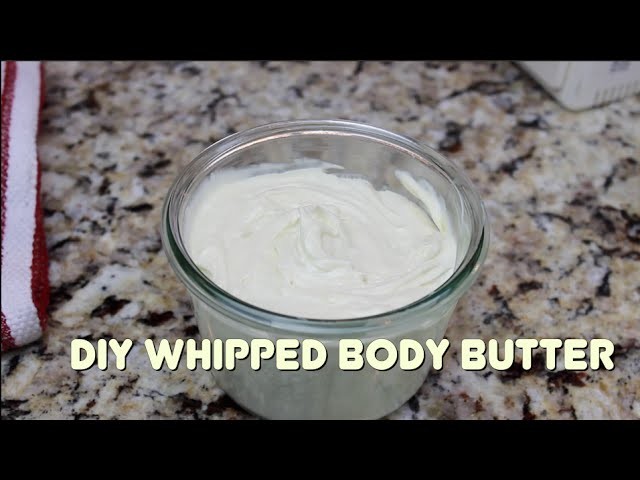DIY Whipped Body Butter Cream | Bath & Body Series | MariaAntoinetteTV