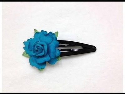 Easy Flower Hair Clip